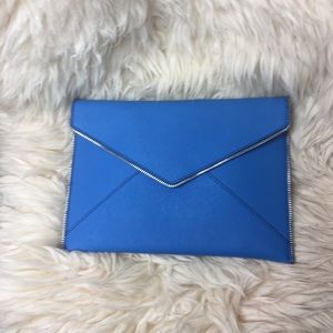 Rebecca Minkoff Electric Blue Envelope Clutch